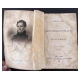 Antique 1864 Memoirs Lieut General Winfield Scott