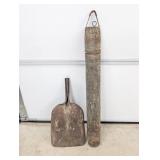 WELL BUCKET & FLAT HEAD SHOVEL