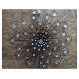 Decorative Jeweled Wall Sculpture