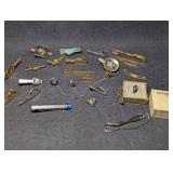 Vintage Tie Bars Clips & Pins