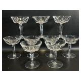 9 Waterford Sheila Champagne Glasses / Sherbet
