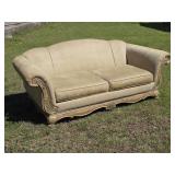 Flexsteel Sofa w/ Wood Trim