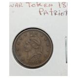 1863 CIVIL WAR TOKEN ARMY NAVY