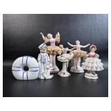 VTG Figurines (2 Damaged w/ Parts) Occupied Japan