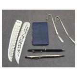 Celluloid Letter Openers, Mechanical Pencil, Pen,