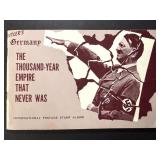 Postage Stamp Album Hitlerï¿½s Germany The