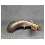 Antique Pistol Grip Leather Slitting Tool Draw
