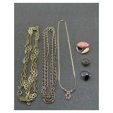 Crown Trifari Necklace & Avon Collection