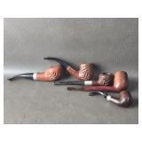 Vtg. Wood Smoking Tobacco Pipes