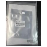 New w/ Certificate 1 Carat Moissanite 6.5mm D in