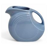 Vtg Fiestaware Periwinkle Blue Disc Pitcher -