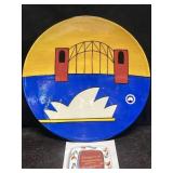LARGE CERAMIC SERVING BOWL W/ SIDNEY OPERA HOUSE