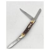 SCHRADE UNCLE HENRY 3-BLADE POCKET KNIFE 897UH