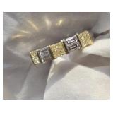 Platinum, Gold & Diamond Wedding Band