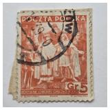 POLAND POLSKA POSTAGE STAMP