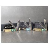 3 Bear & Bull 2 Blade Folding Pocket Knives