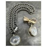 Lucite Orbit Ball Brooch Pin & Bracelet Coro Style