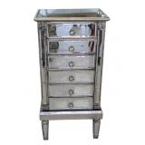 Mirrored Jewelry Armoire