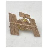 GOLD-TONED NASA ISS INTERNATIONAL SPACE STATION