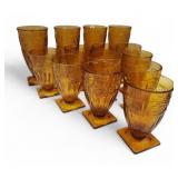 14 Vtg Tiara Indiana Glass Ice Tea Glasses &