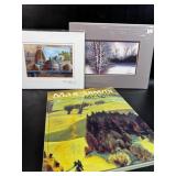 Signed LE Prints w/ Book from Belarus Artists