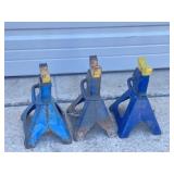 3 AUTOMOTIVE JACK STANDS