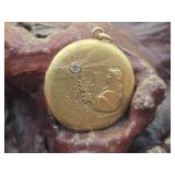 1910 Ladies' Locket w/ Diamond