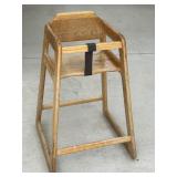 Wooden Restaurant Style Child Booster Chair