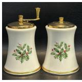 Lenox Holiday Dimensions Salt Shaker Pepper