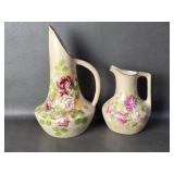 Alfred Stellmacher Teplitz Floral Earthenware