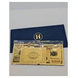 TRUMP 24K GOLD FOIL NOTES