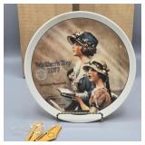 1977 KNOWLES LIMITED EDITION ARTISAN PLATE NORMAN