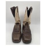 JUSTIN COWBOY WORK BOOTS 11D