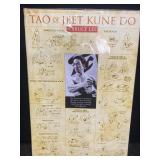 TAO OF JEET KUNE DO BY BRUCE LEE POSTER IN