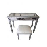 Pier 1 Imports Mirrored Vanity with Seat