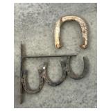 Horseshoe Plant Hanger & large Horseshoe