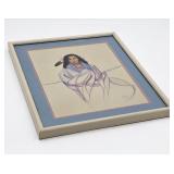 Dana Tiger 'Moving Foward' Native American Print