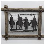 Rustic Cowboy Wall Art
