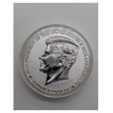 UNITED STATES COMMEMORATIVE KENNEDY SILVER PLATED
