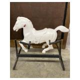ROCKING HORSE MOST PAINT GONE BLANK SLATE FOR