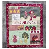 52ï¿½ï¿½x57ï¿½ï¿½ Machine Stitched Quilt