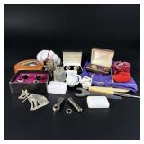 VTG Cuff Links w/ Collectible Smalls