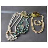 Lot Of Costume Jewelry Faux Pearl Beaded Avon +