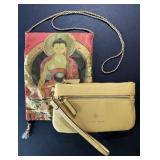 Nanette LePore Butter Yellow Wristlet Like New