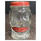 VINTAGE LUCKY JOE GLASS BANK NASHï¿½S PREPARED