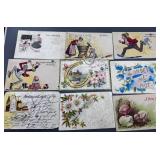 31 Antique Postcards