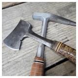Vintage Estwing Hatchet & Rock Hammer