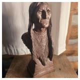 16' Native American Composite Bust