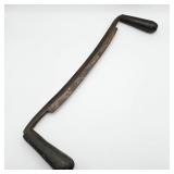 Antique G. Metcalf 13' Drawknife