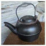 Cast Iron Chattanooga Star #8 Teapot Kettle